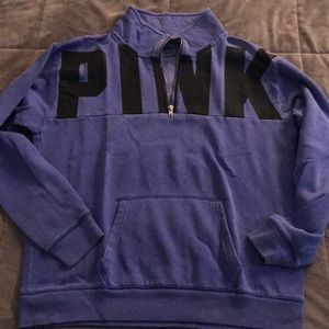 Half-zip VS PINK sweater